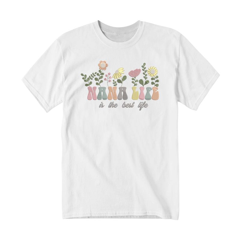 Áo thun Unisex cổ điển thêu