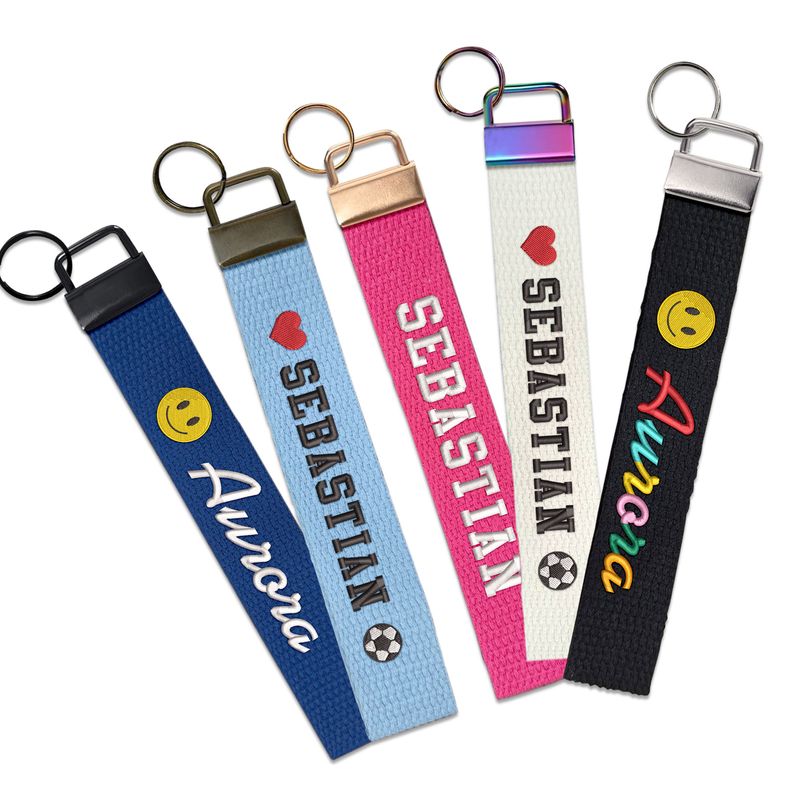 Móc chìa khóa thêu