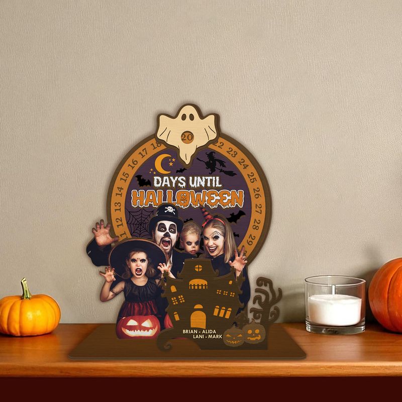 Đế đếm ngược bằng gỗ nhiều lớp - Ảnh 2